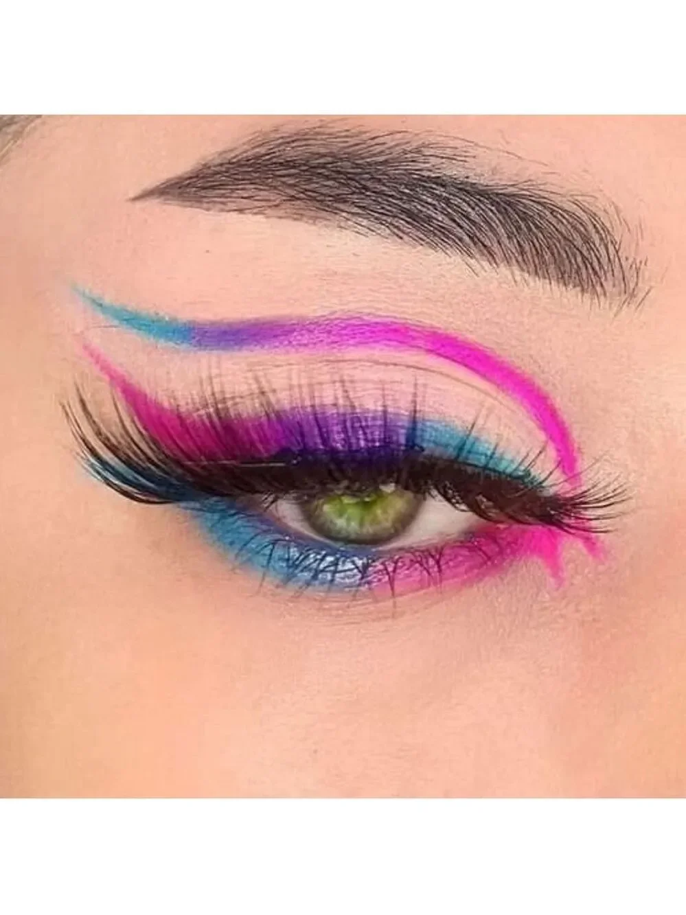 New/Sealed Illuminati Gel Paint Eyeliner Set in Electric Pink & Electric Blue